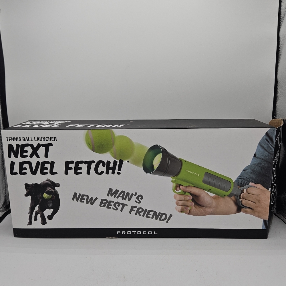 Next Level Fetch! tennis ball launcher by Protocol